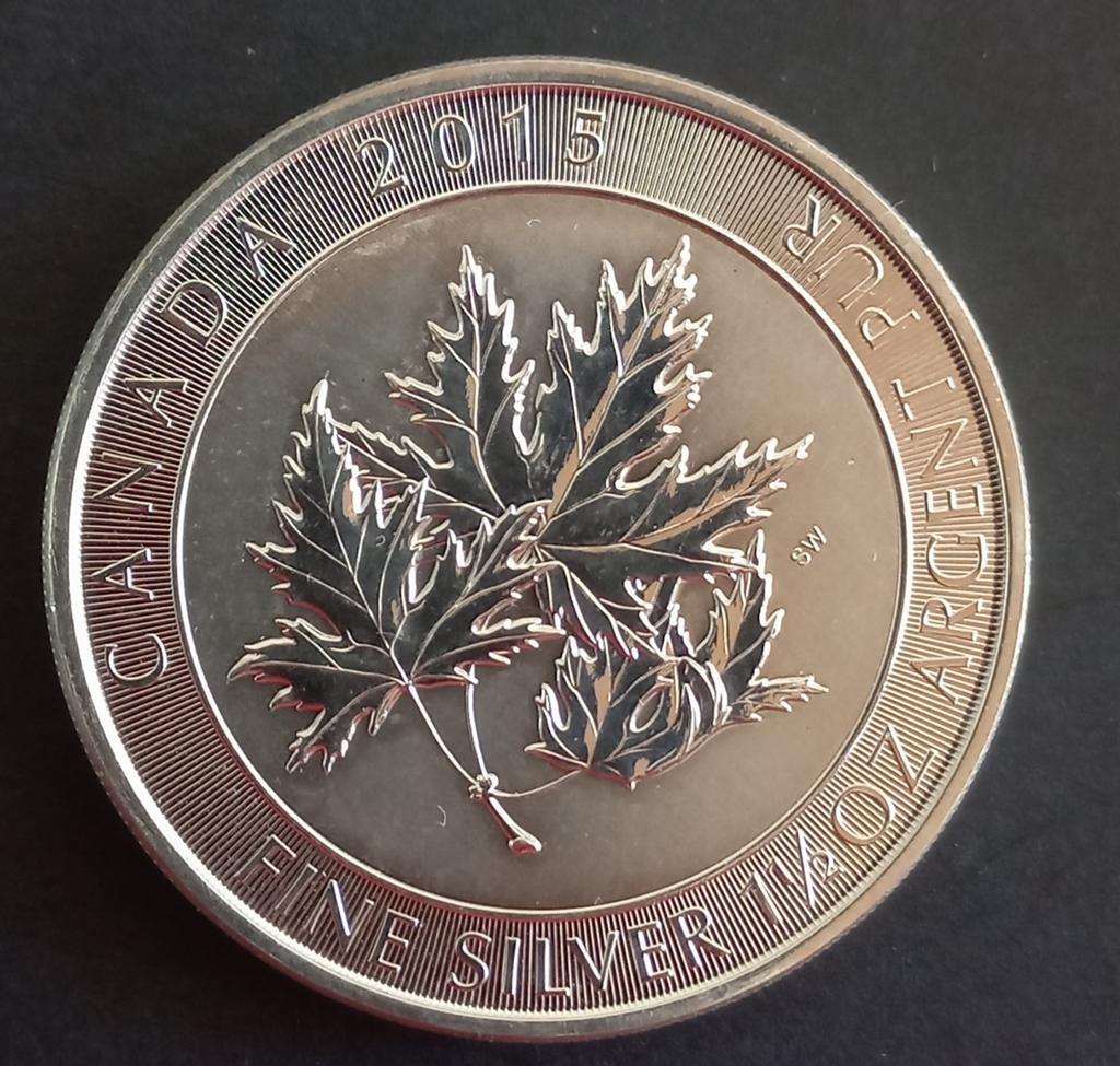 Canadese Maple Leaf 2015 1,5 oz 999 zilver, Verzenden, Zilver
