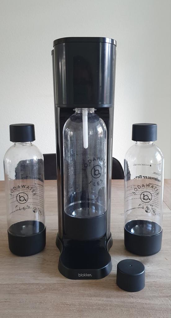 Te koop: Duurzame sodawater maker inclusief 3 flessen!, Witgoed en Apparatuur, Bruiswatermachines, Ophalen