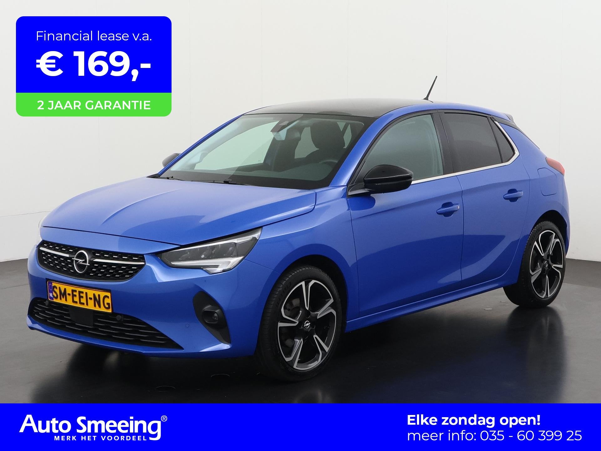 Opel Corsa 1.2 Sport | Panoramadak | Camera | Stuur/stoelver, Auto's, Voorwielaandrijving, Stof, Gebruikt, Euro 6