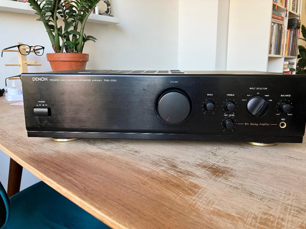 Denon PMA-100M stereo versterker – prima staat, Gebruikt, Denon, Ophalen of Verzenden, 60 tot 120 watt