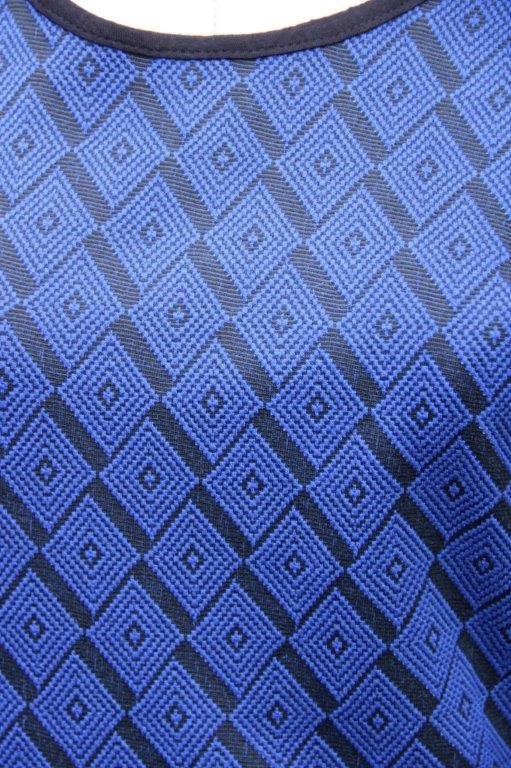 Jurk blauw/ zwart Piazza Sempione mt M Vaste prijs, Kleding | Dames, Maat 38/40 (M), Blauw, Piazza Sempione, Ophalen of Verzenden