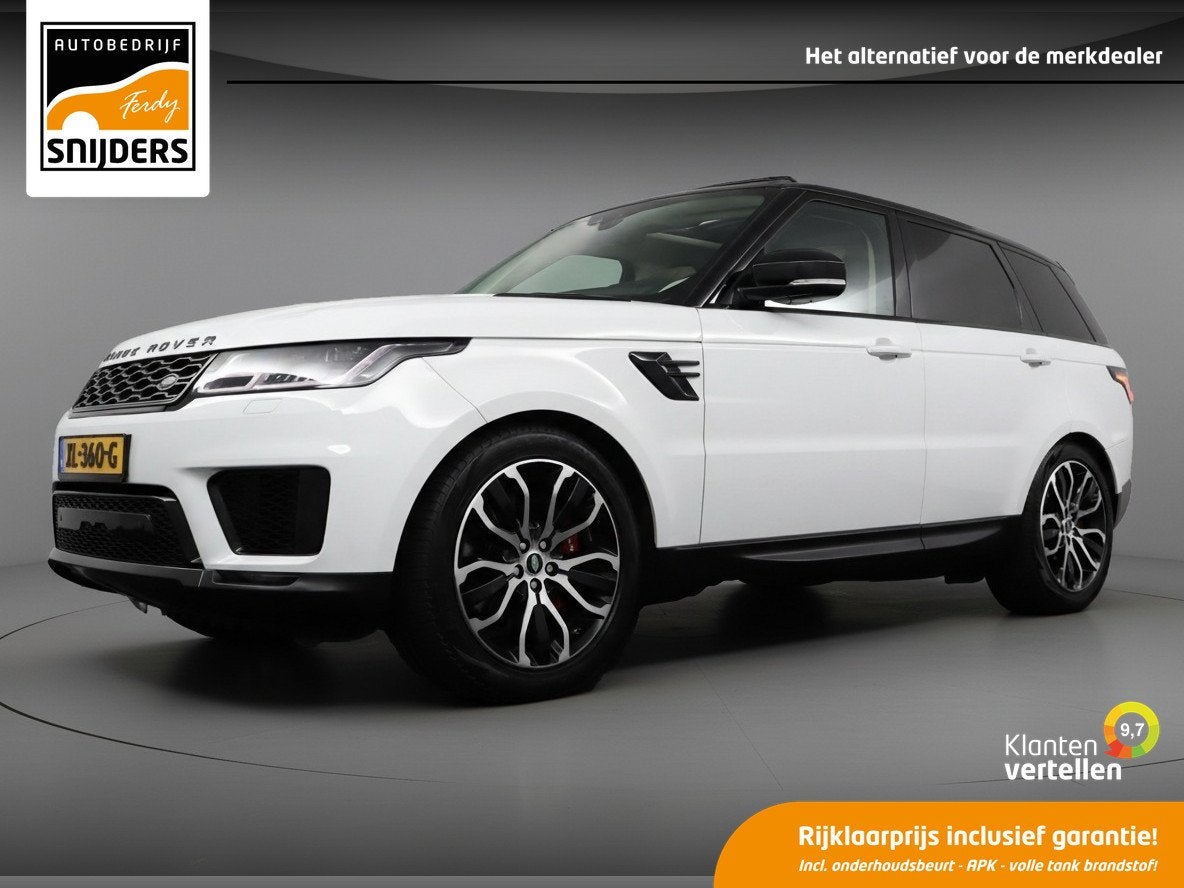 Land Rover Range Rover Sport Black Optic P400e HSE Signature, Auto's, 12 maanden, Gebruikt, 4 cilinders, 2500 kg