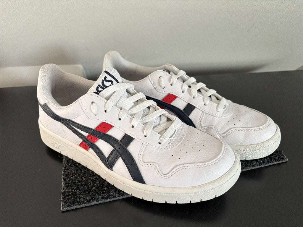 Asics sneaker | mt38 | japans wit | zgan, Wit, Ophalen of Verzenden, Asics, Sneakers of Gympen