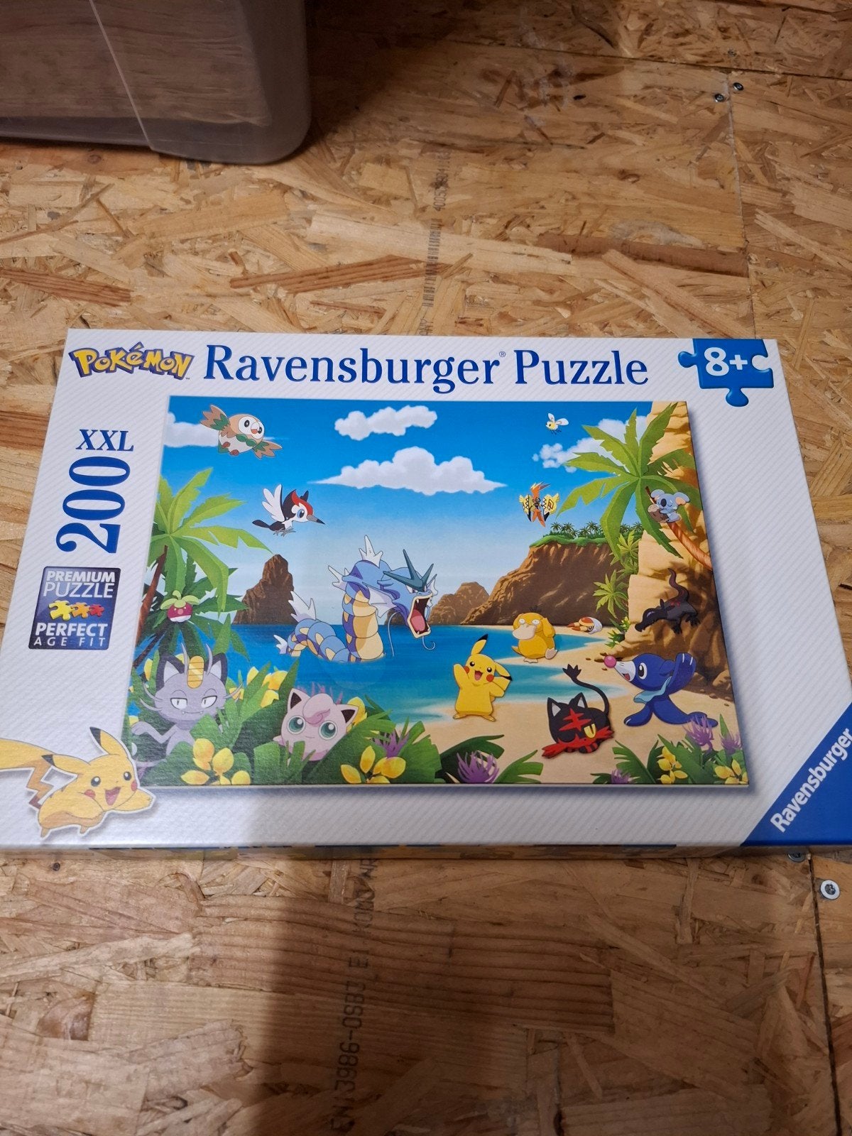 pokemon puzzel., Ophalen of Verzenden, Meer dan 50 stukjes, Zo goed als nieuw, 6 jaar of ouder