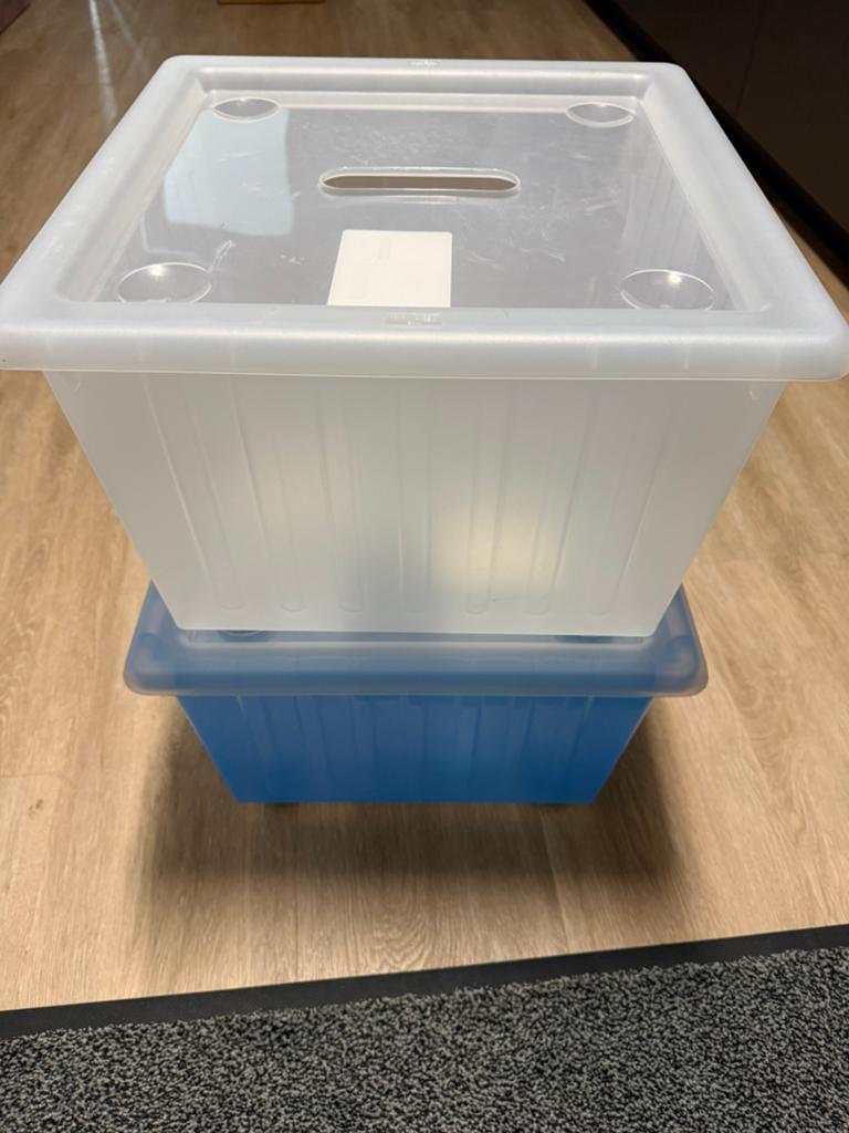 Ikea bakken 2x, Ophalen of Verzenden, Gebruikt