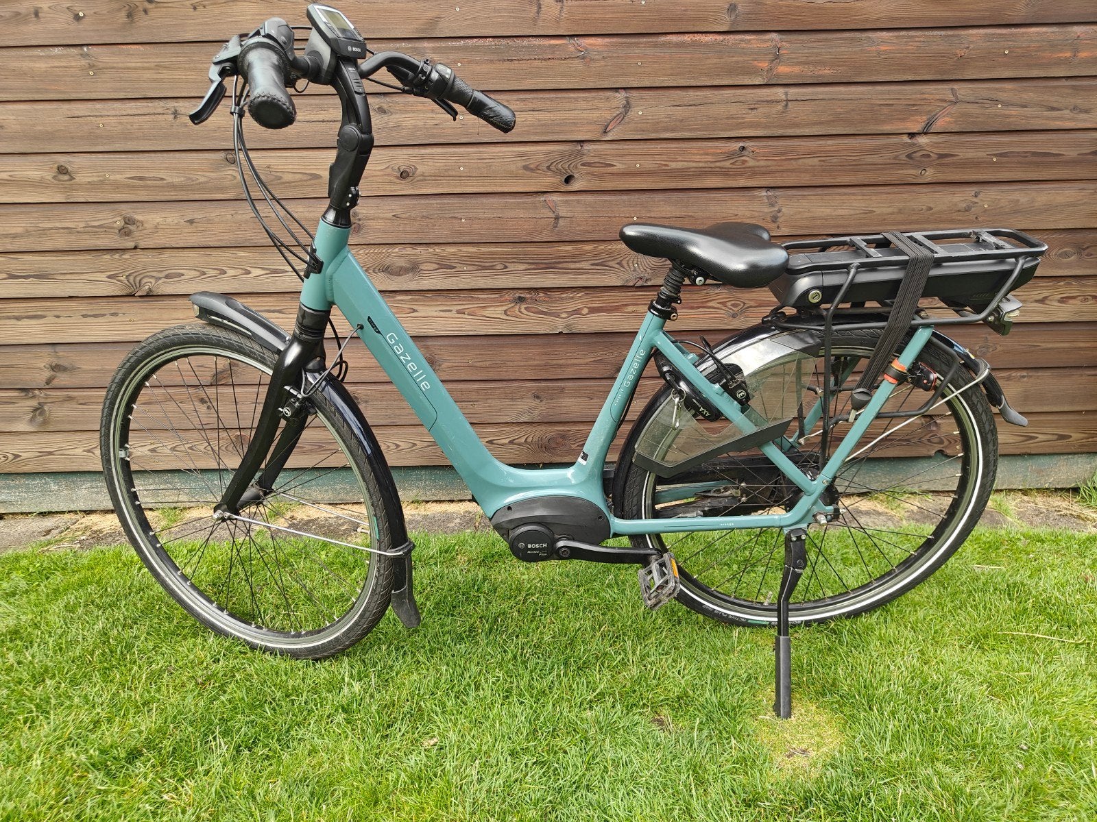Gazelle Orange  C8 HMB electr. fiets 2021 – Petrol Blue 28", Ophalen, Zo goed als nieuw, 47 tot 51 cm, 50 km per accu of meer