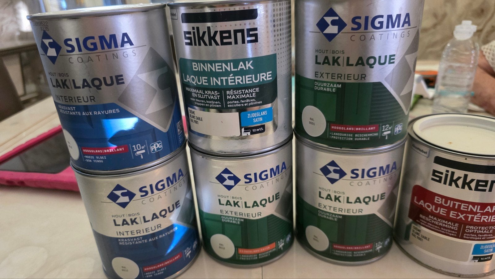 sigma en sikkensverf, Ophalen of Verzenden, Nieuw, Wit, Lak