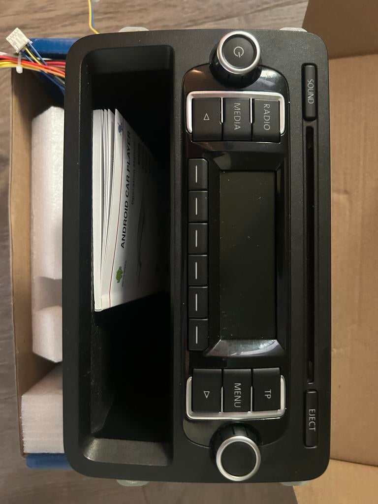 Originele Volkswagen Polo radio RCD210 MP3, Ophalen of Verzenden, Gebruikt