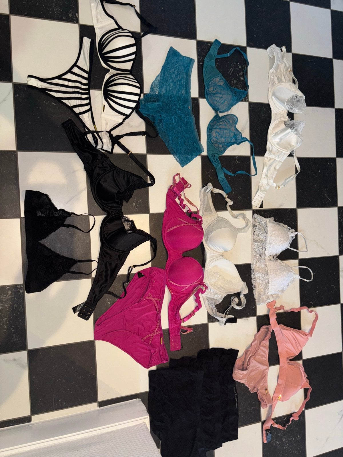 Sapph & Calvin Klein Lingerie Sets - BH 75B, Broekjes S, Ophalen of Verzenden, Zwart, Setje