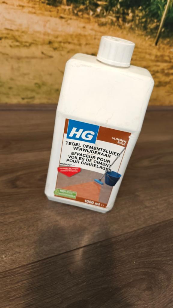 HG Tegel Cementsluier Verwijderaar, Ophalen, 60 cm of meer, Minder dan 20 cm, Minder dan 5 m²
