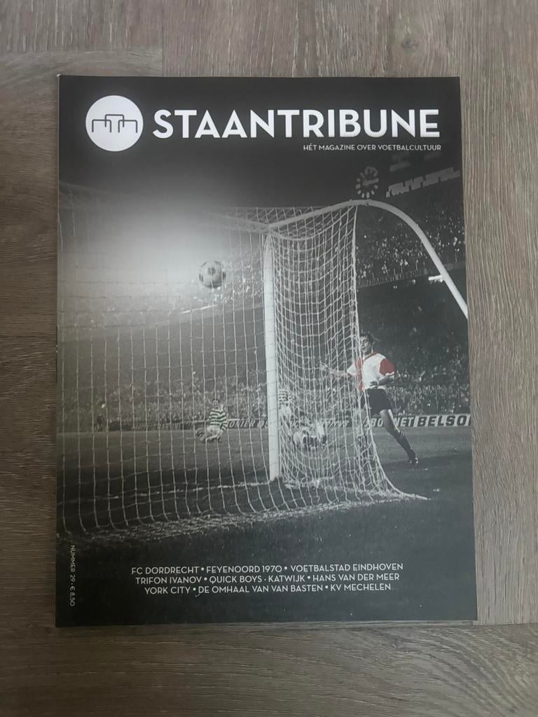 Staantribune Magazine NR 29, Verzamelen, Sportartikelen en Voetbal, Ophalen of Verzenden, Zo goed als nieuw, Boek of Tijdschrift