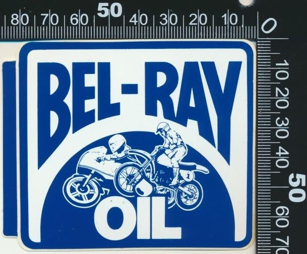 Sticker: Bel-Ray - Oil, Verzamelen, Stickers, Ophalen of Verzenden, Zo goed als nieuw, Auto of Motor