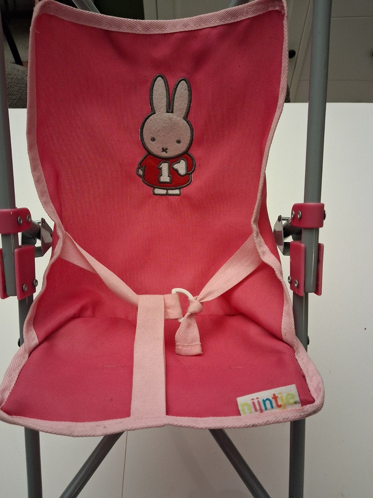 Nijntje poppenbuggy roze, Ophalen of Verzenden, Gebruikt, Kinderwagen, Overige merken