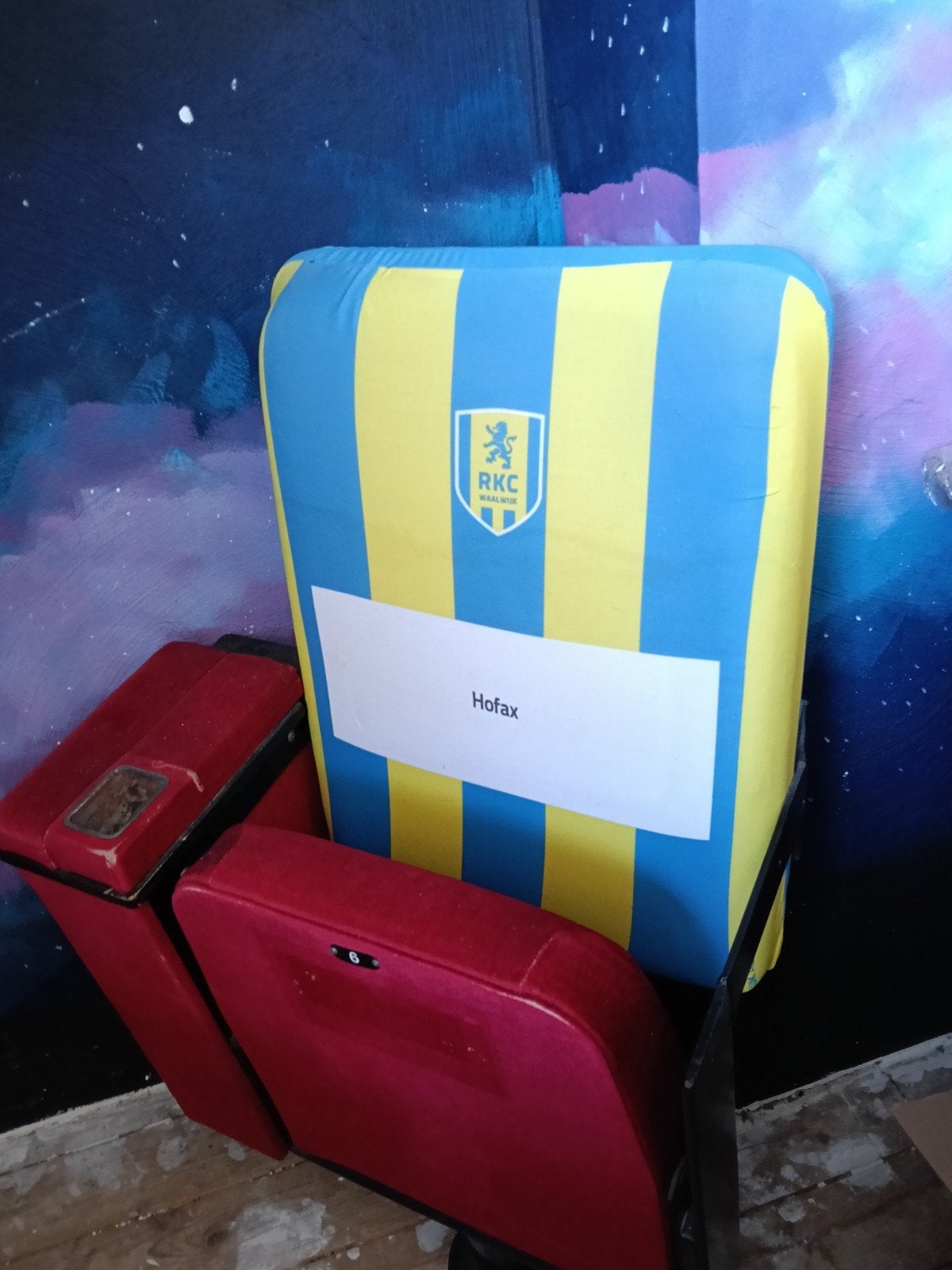 RKC Waalwijk tribunestoel - Collectorsitem, Ophalen, Gebruikt, Overige kleuren, Kunststof