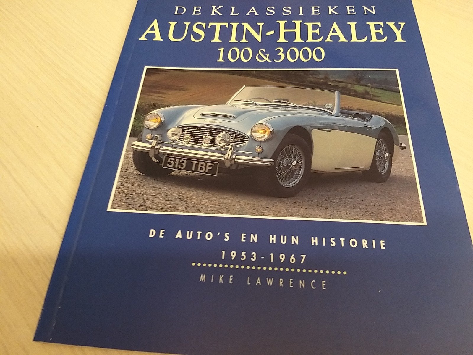 1953 1967 Nederlands Austin Healey 3000 100 roadster boek, Boeken, Ophalen of Verzenden, Zo goed als nieuw, Overige merken