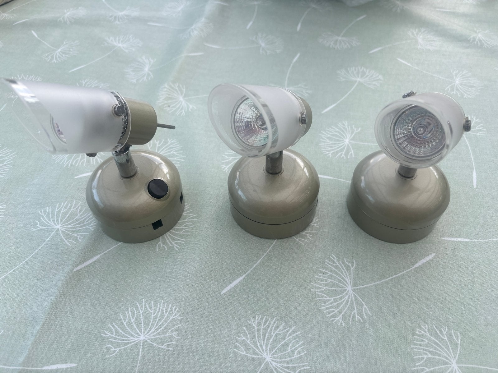 Set van 3 Dometic 12V 10W MR11 spotjes voor caravan/camper, Ophalen of Verzenden, Gebruikt