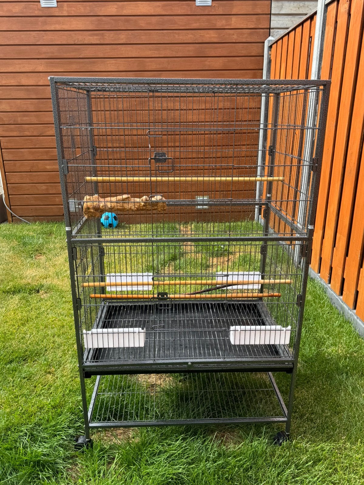 Grote Vogelkooi te koop!, Ophalen, Gebruikt, Metaal, Vogelkooi