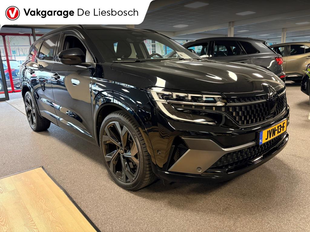 Renault ESPACE E-Tech full hybrid 200 esprit Alpine 7 persoo, Auto's, Renault, Gebruikt, 1199 cc, Zwart, Bedrijf