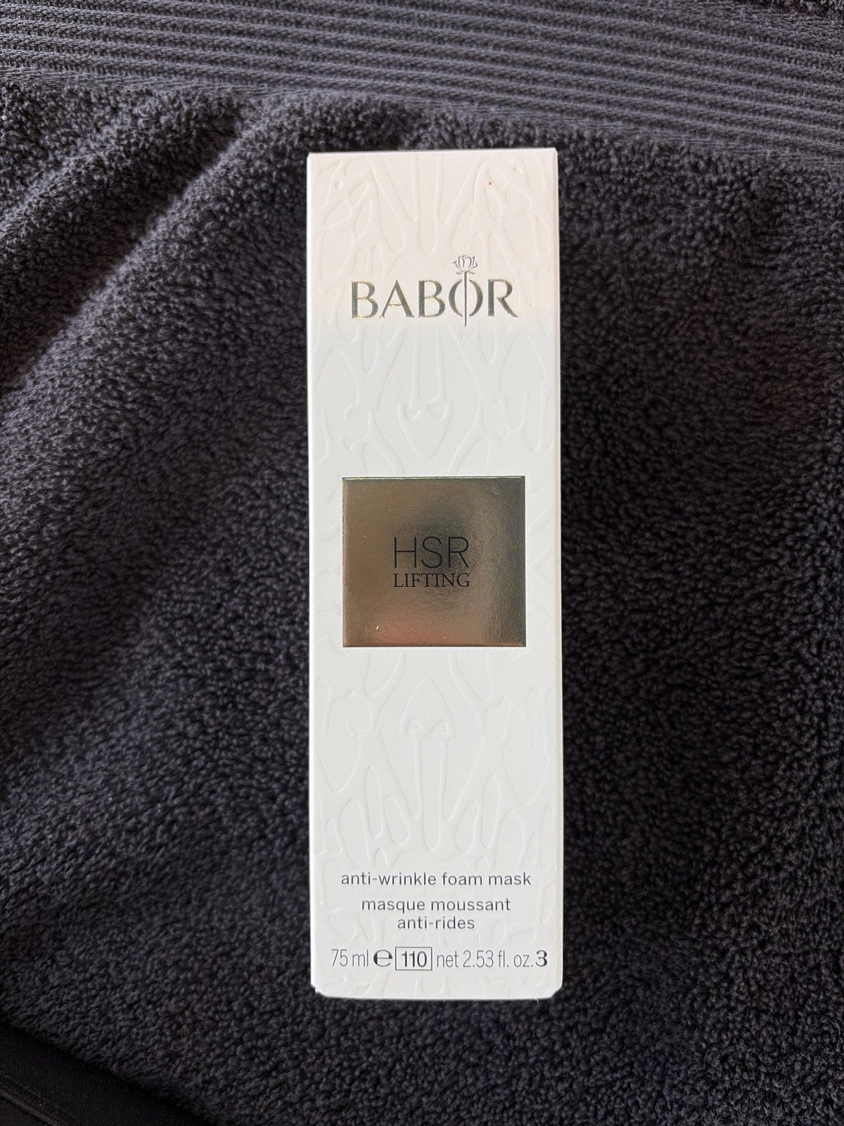 Babor HSR Lifting Anti-Wrinkle Foam Mask 75ml, Ophalen of Verzenden, Nieuw, Gehele gezicht, Verzorging