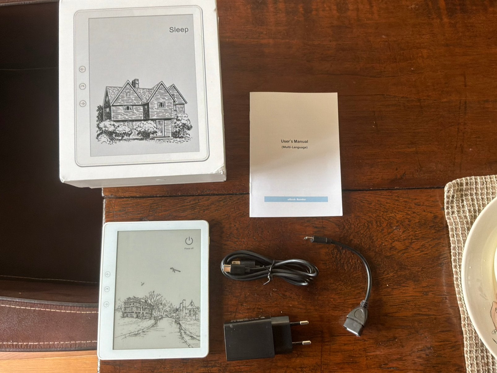 Moravon E-reader, Ophalen of Verzenden, Zo goed als nieuw