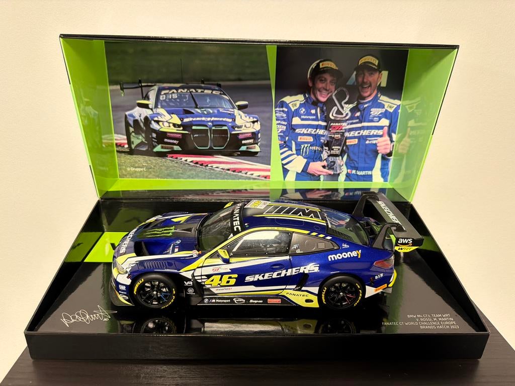 BMW M4 GT3 Team WRT V. Rossi M. Martin Brands Hatch 2023, Ophalen, Nieuw, Overige typen, MiniChamps