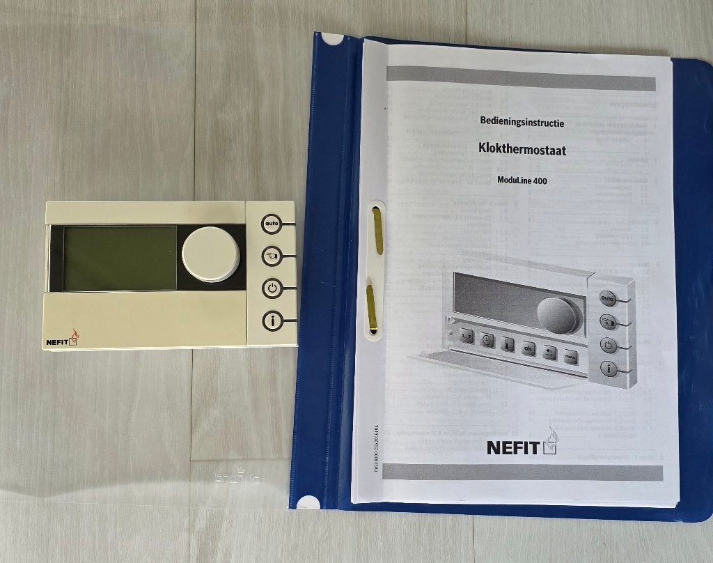Nefit Moduline 400 thermostaat., Ophalen of Verzenden, Gebruikt
