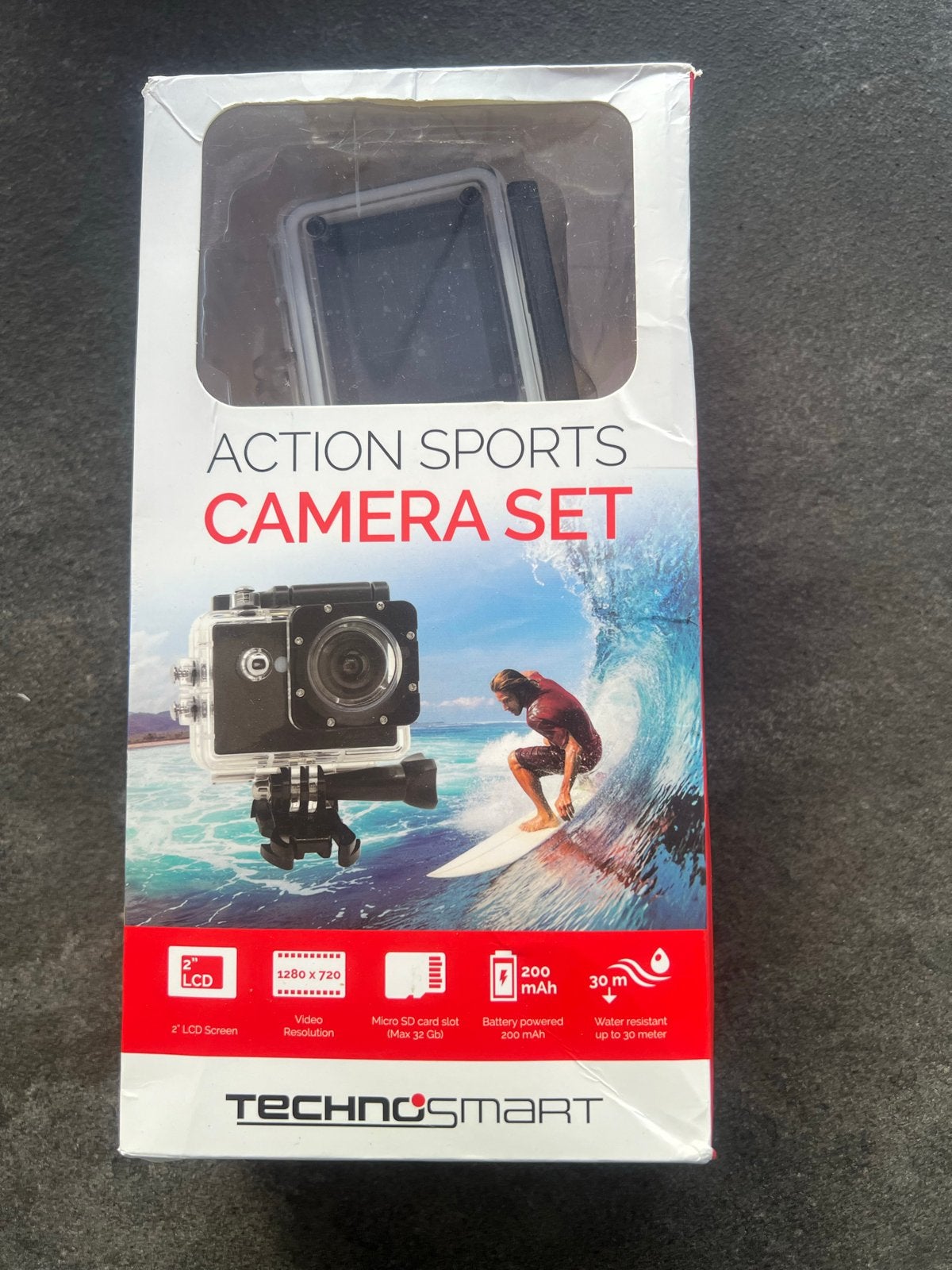 Technosmart Action Sports Camera Set - Nieuw in doos, Ophalen of Verzenden, Nieuw, Overige merken