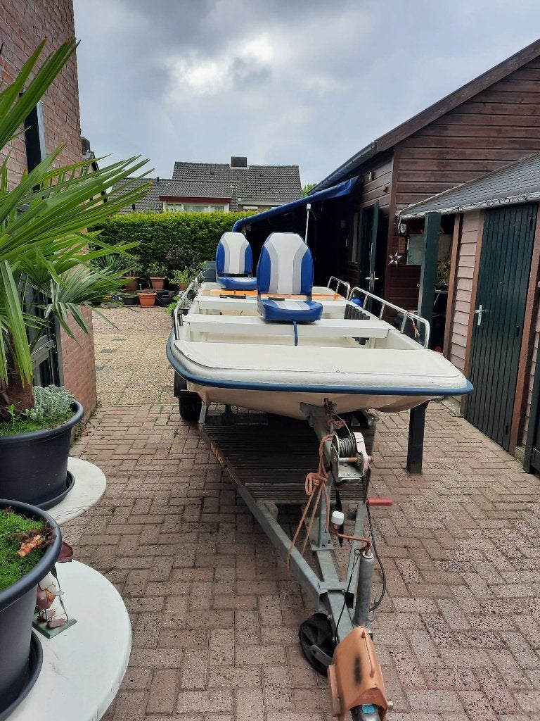 Visboot California skiff JV  1650, Ophalen, Tot 10 pk, 5 m, Overige merken