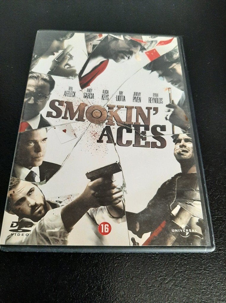 Smokin' aces, Ray Liotta, Andy Garcia en Jeremy Piven!, Vanaf 16 jaar, Ophalen of Verzenden, Gebruikt, Actie