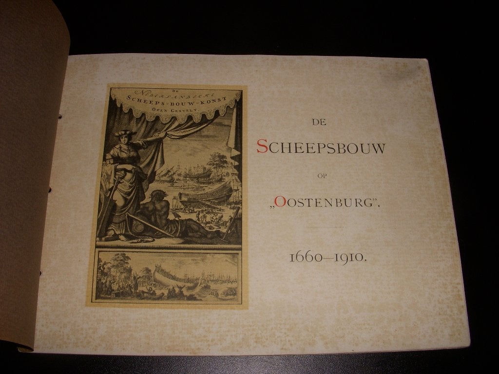 BIJZONDERE brochure Nederlandsche Scheepsbouw Mij A'dam 1910, Verzamelen, Ophalen of Verzenden, Gebruikt, Motorboot of Zeilboot