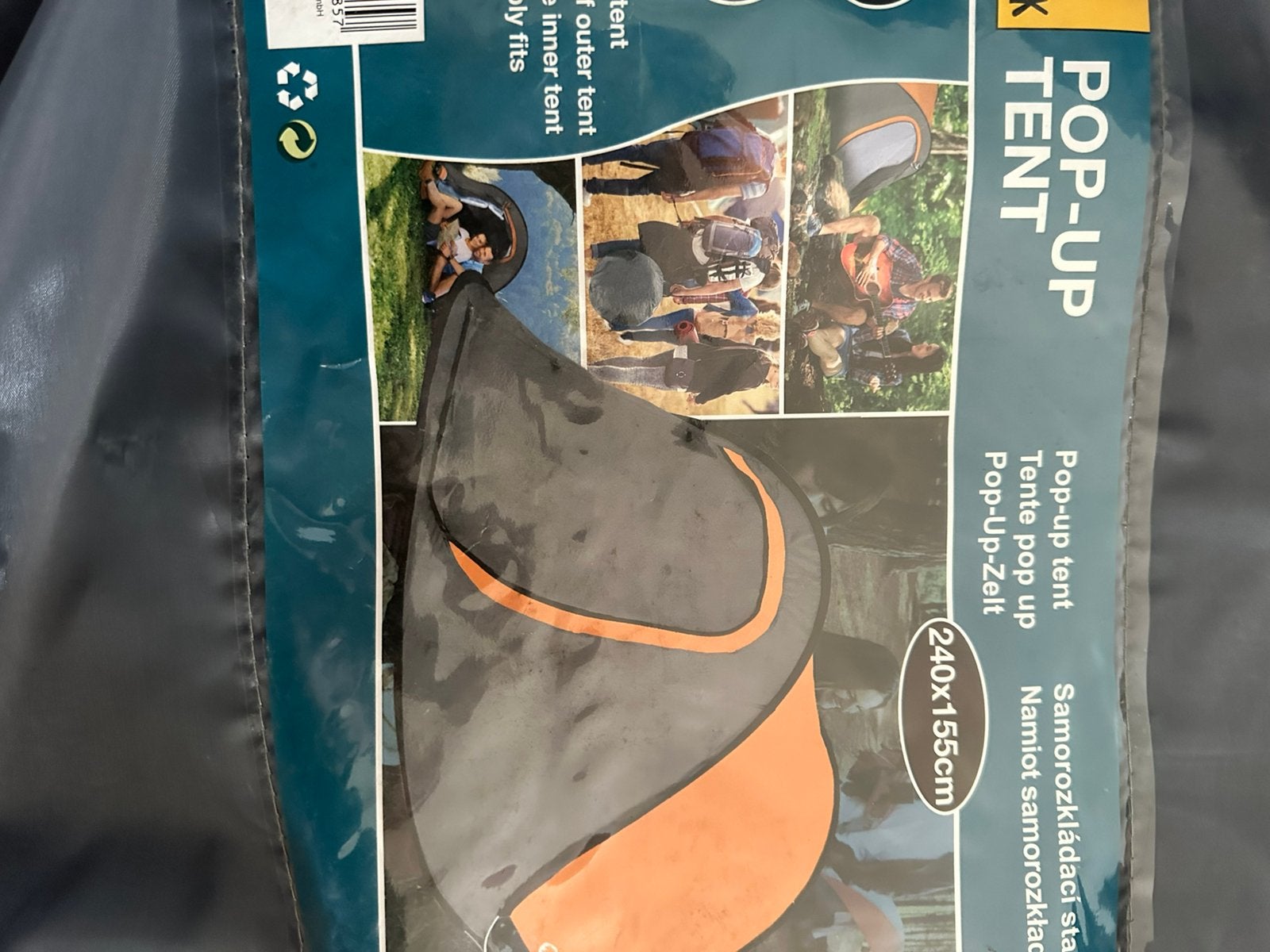 pop up tent, Ophalen of Verzenden, Gebruikt, Tot en met 2
