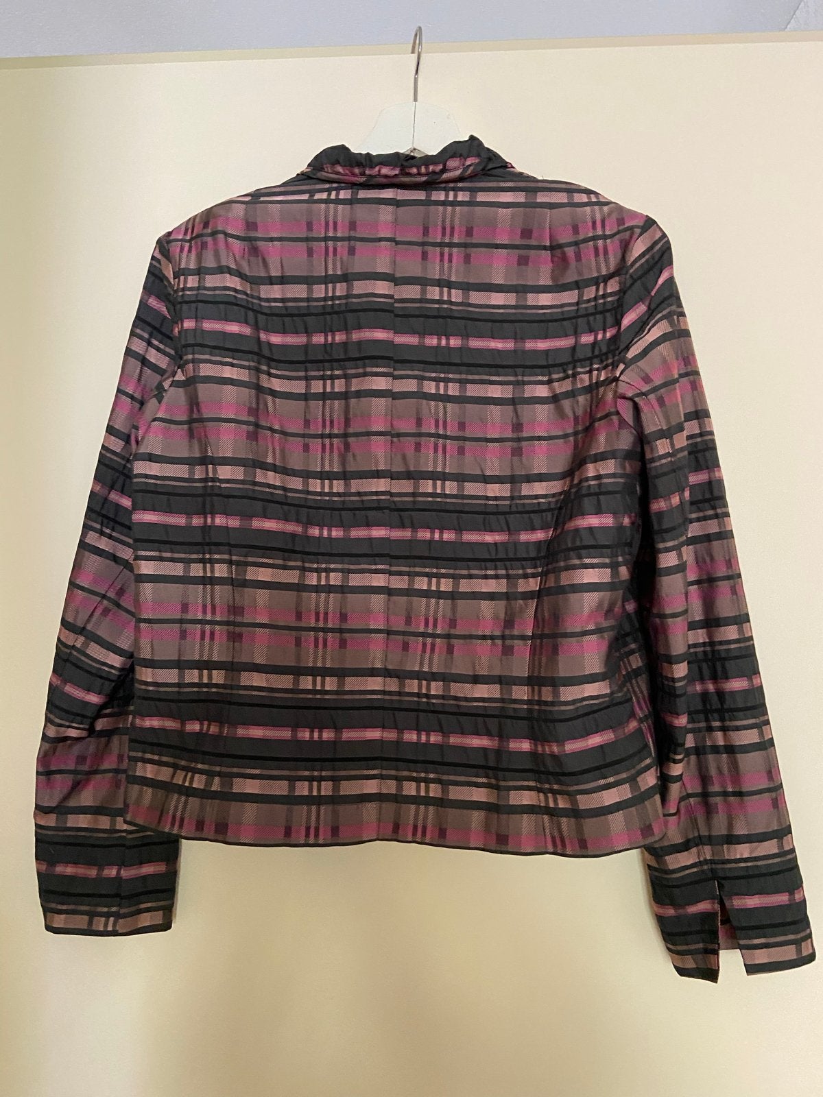 Witteveen Geruit Jasje Maat 42, Kleding | Dames, Paars, Maat 42/44 (L), Ophalen of Verzenden, Zo goed als nieuw