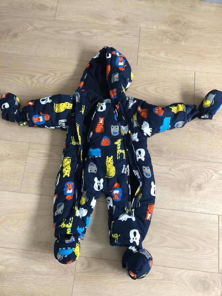 Vine Baby pakje met Dierenprint (6-9M), Ophalen of Verzenden, Zo goed als nieuw, Vine, Jongetje of Meisje