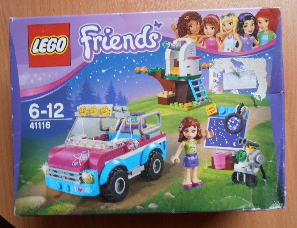 Lego Friends 41116 Olivia's onderzoeksvoertuig, Lego, Friends, Ophalen of Verzenden, Zo goed als nieuw
