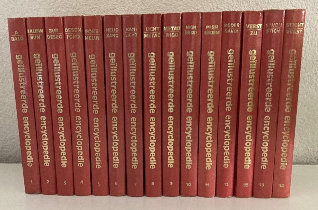 Encyclopedie, handformaat. 15 delen, Ophalen of Verzenden, Gelezen, Algemeen, Complete serie