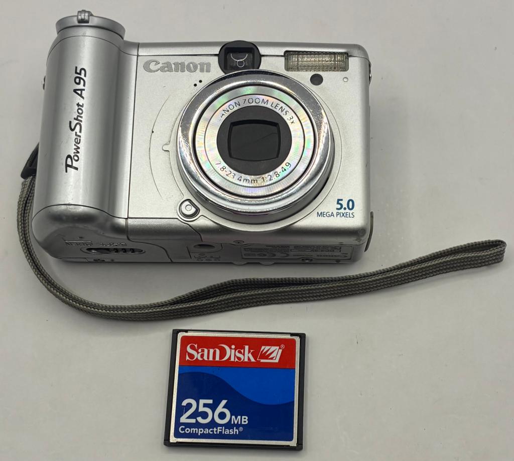 Canon PowerShot A95 - compact camera, Ophalen of Verzenden, Zo goed als nieuw, Canon, 4 t/m 7 keer