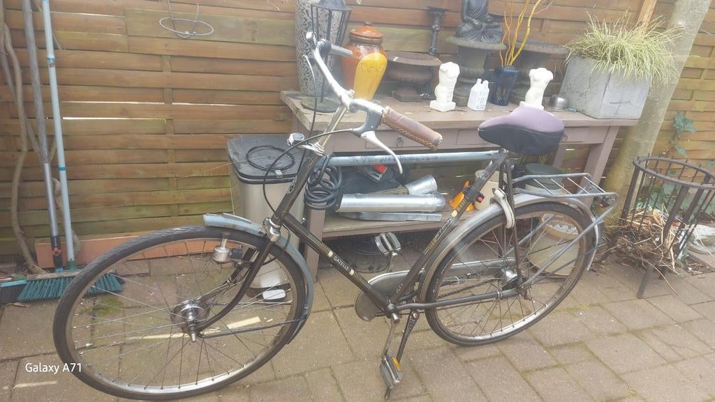 Gazelle 26 inch Jongens/Herenfiets - Gebruikt, Ophalen, Gebruikt, Terugtraprem, Gazelle