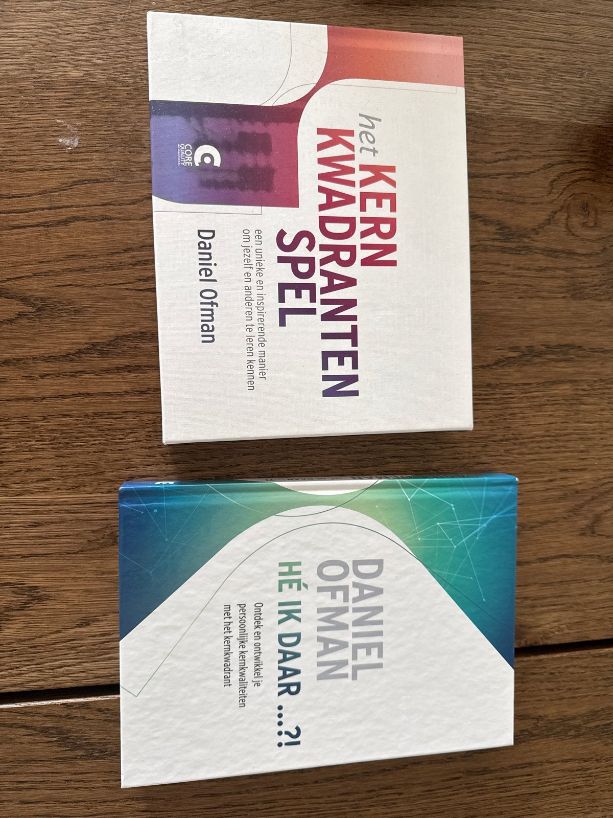 Boek en Kernkwadrantenspel Daniel Ofman - Nieuw, Boeken, Ophalen of Verzenden, Nieuw