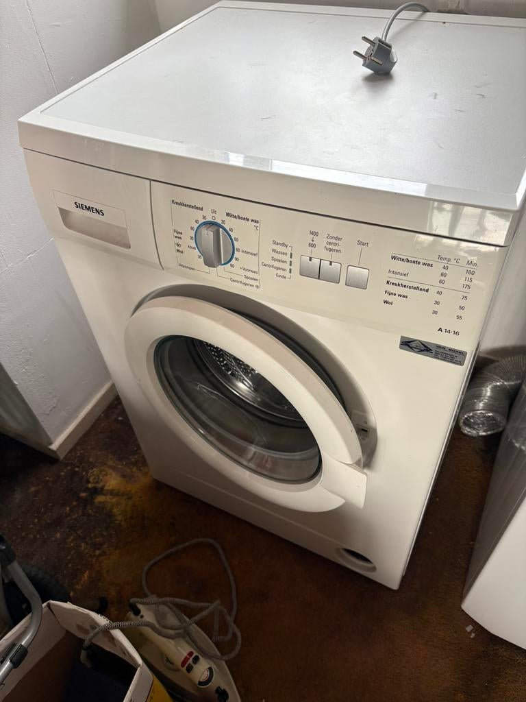 Wasmachine, Ophalen of Verzenden, Zo goed als nieuw, 1200 tot 1600 toeren