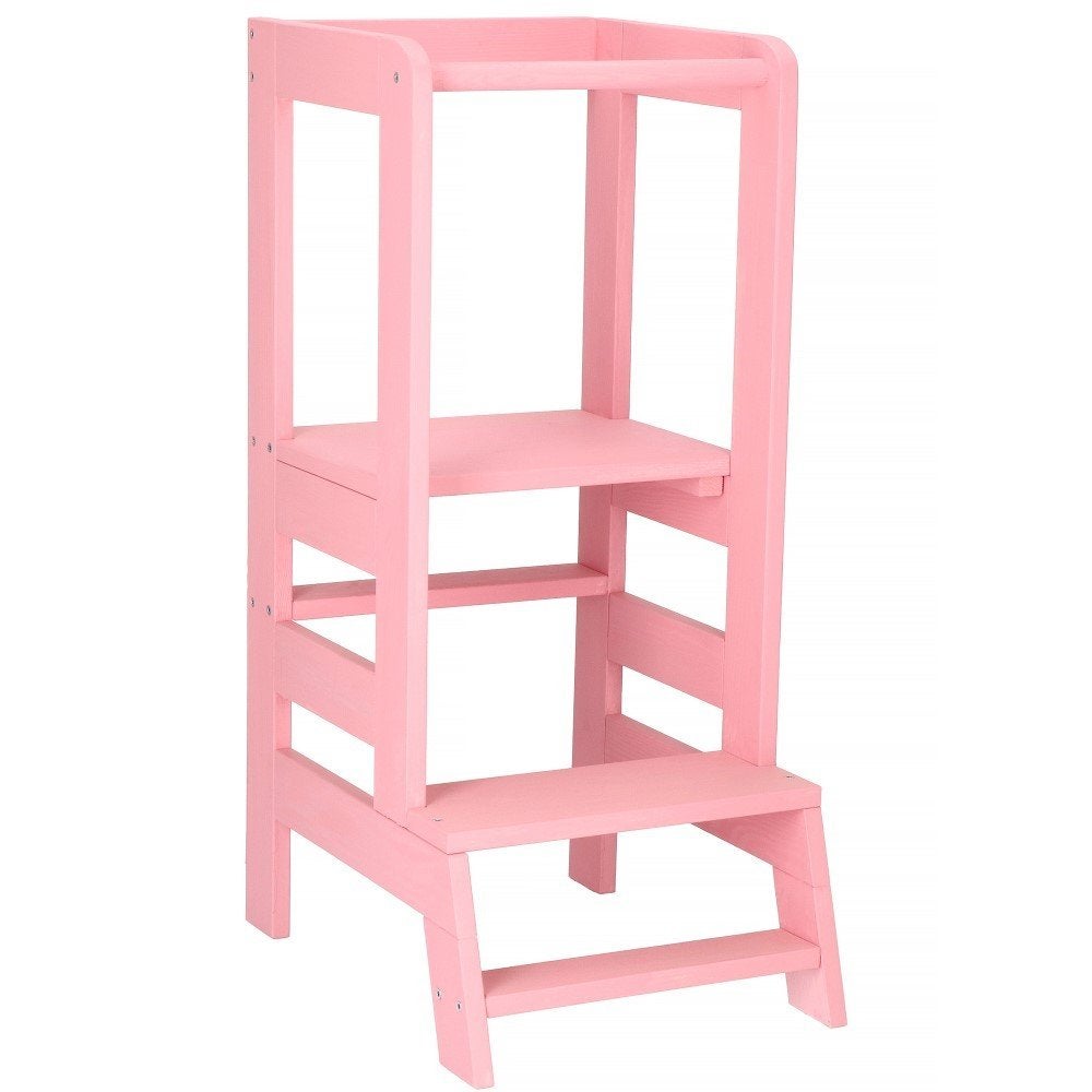 Leertoren Montessori | Roze, Kinderen en Baby's, Ophalen, Nieuw, Meegroeistoel