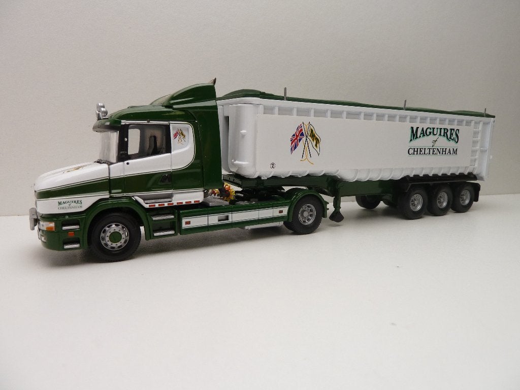 Scania T  '' Maguires of Cheltenham ''  Corgi, Ophalen of Verzenden, Zo goed als nieuw, Bus of Vrachtwagen, Corgi