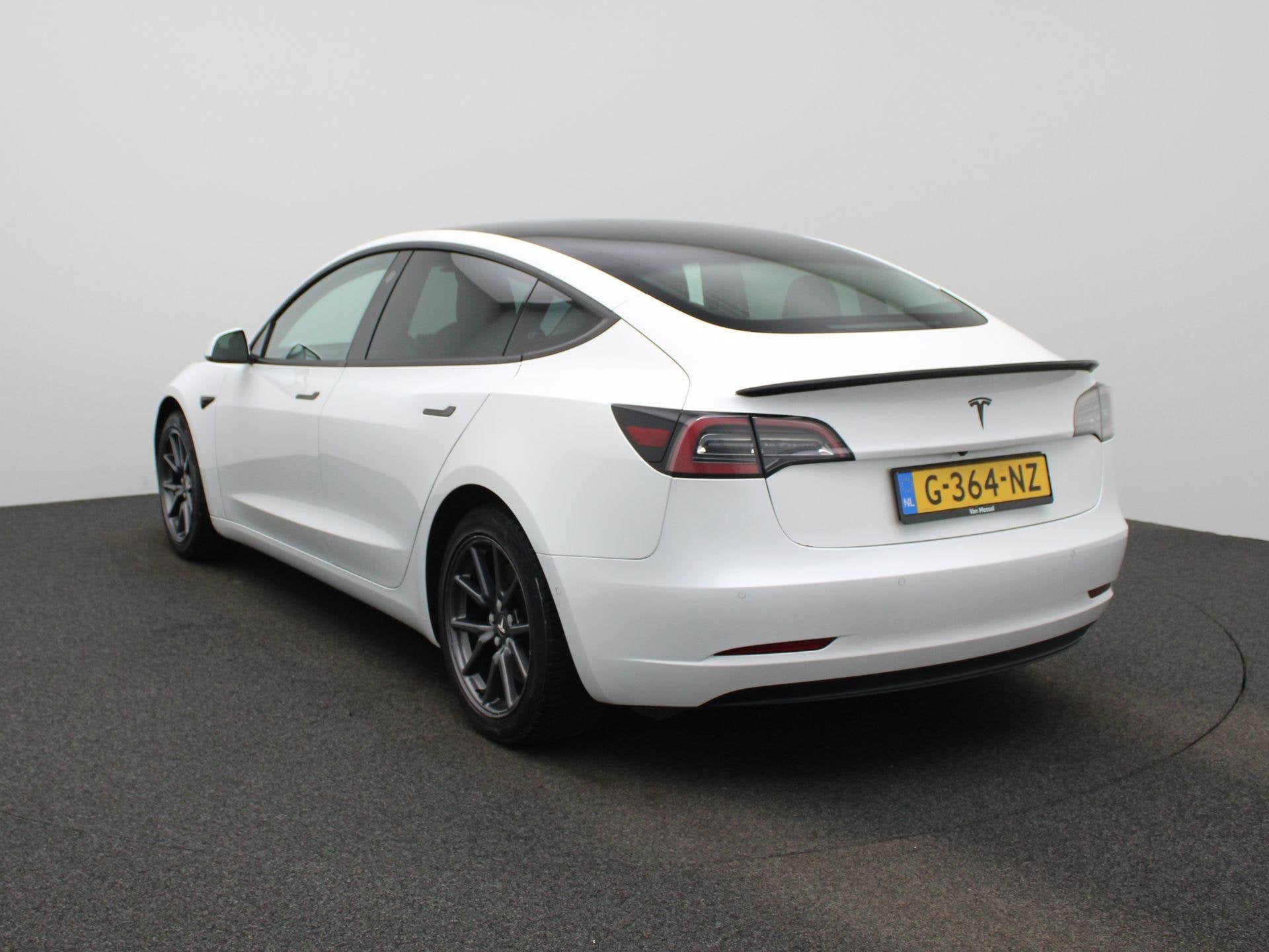 Tesla Model 3 Standard RWD Plus 60 kWh | Panoramadak | Stoel, Auto's, Automaat, Gebruikt, Wit, Origineel Nederlands