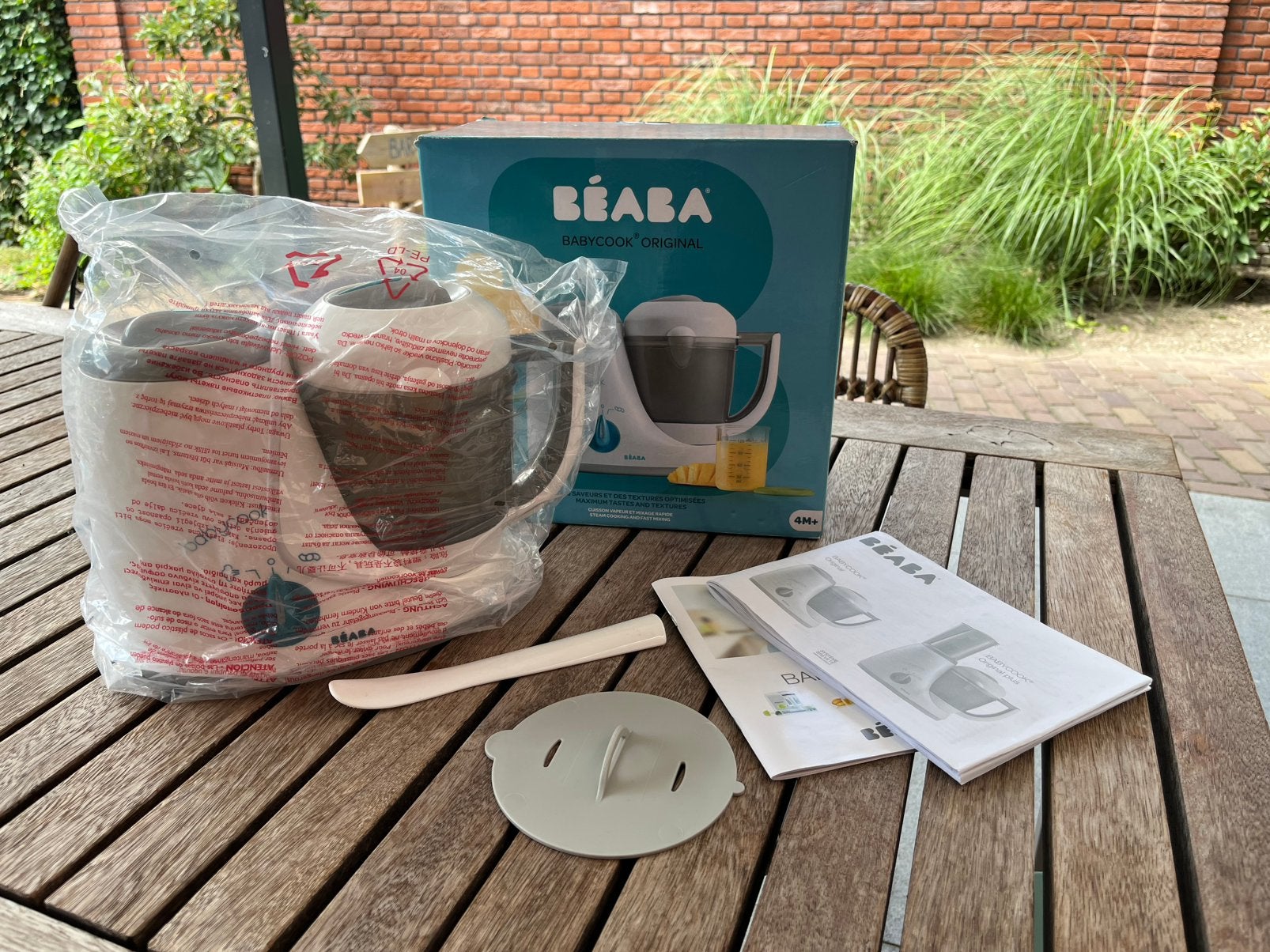 Beaba Babycook Original, zo goed als nieuw, Ophalen of Verzenden, Zo goed als nieuw, Babyvoedingmaker
