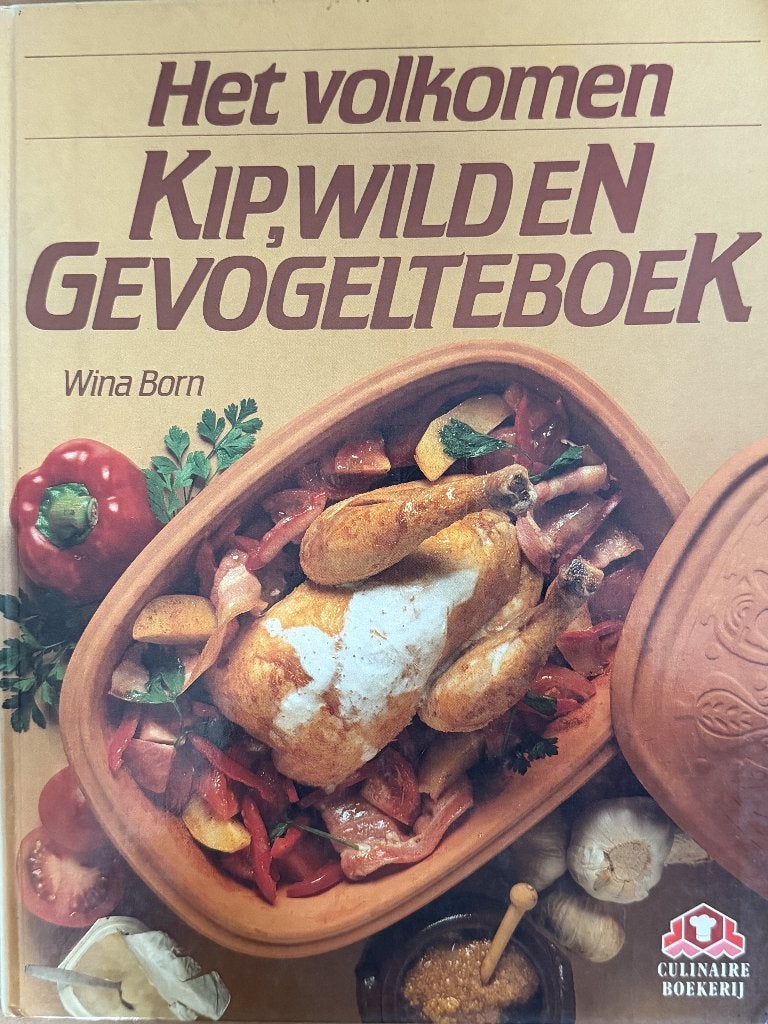 Wina Born Het volkomen kip wild en gevogelteboek, Verzenden, Zo goed als nieuw