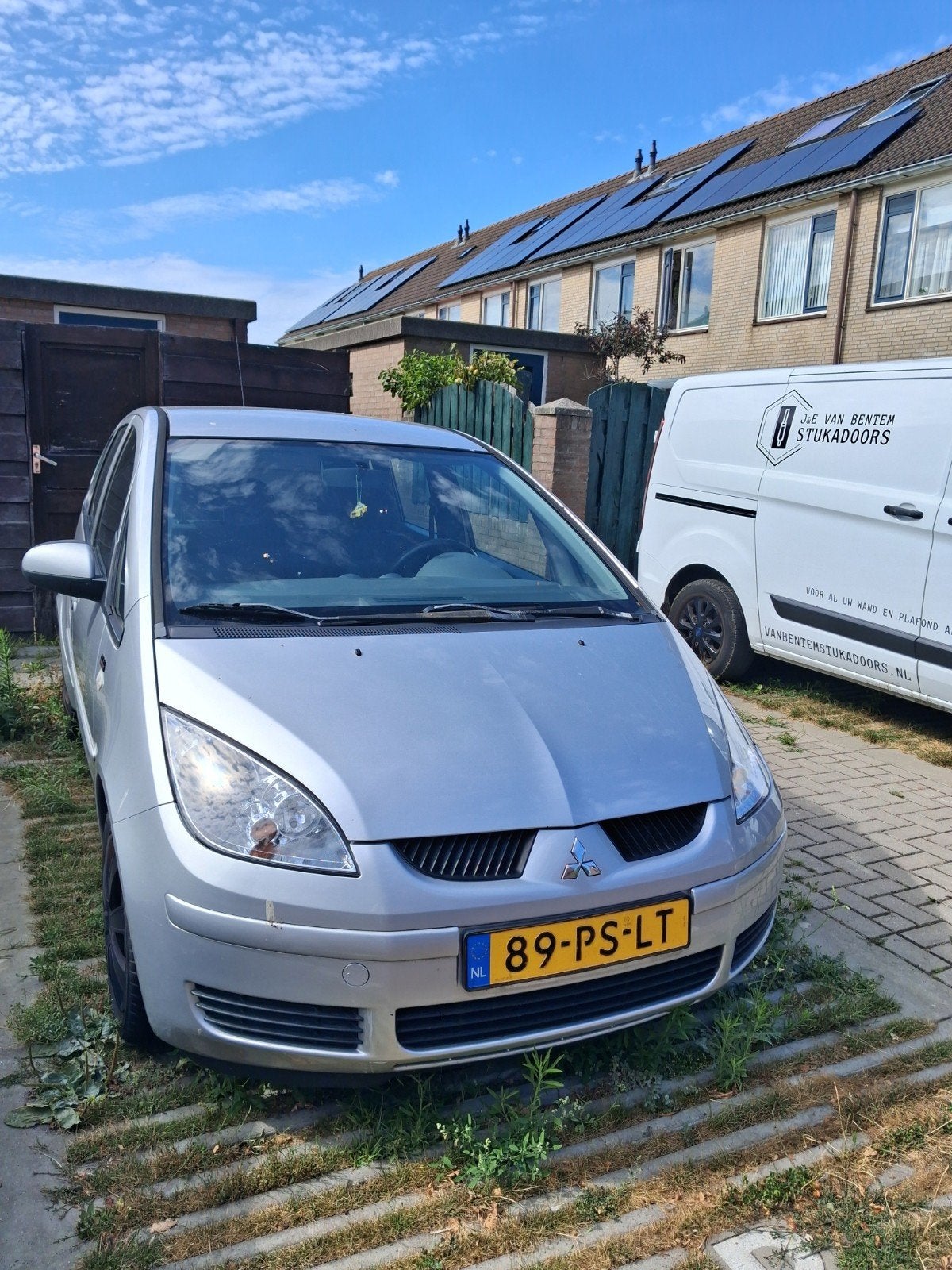 Mitsubishi Colt 1.3 CZ5 2004 Grijs, Auto's, 31 €/maand, Colt, Origineel Nederlands, Handgeschakeld