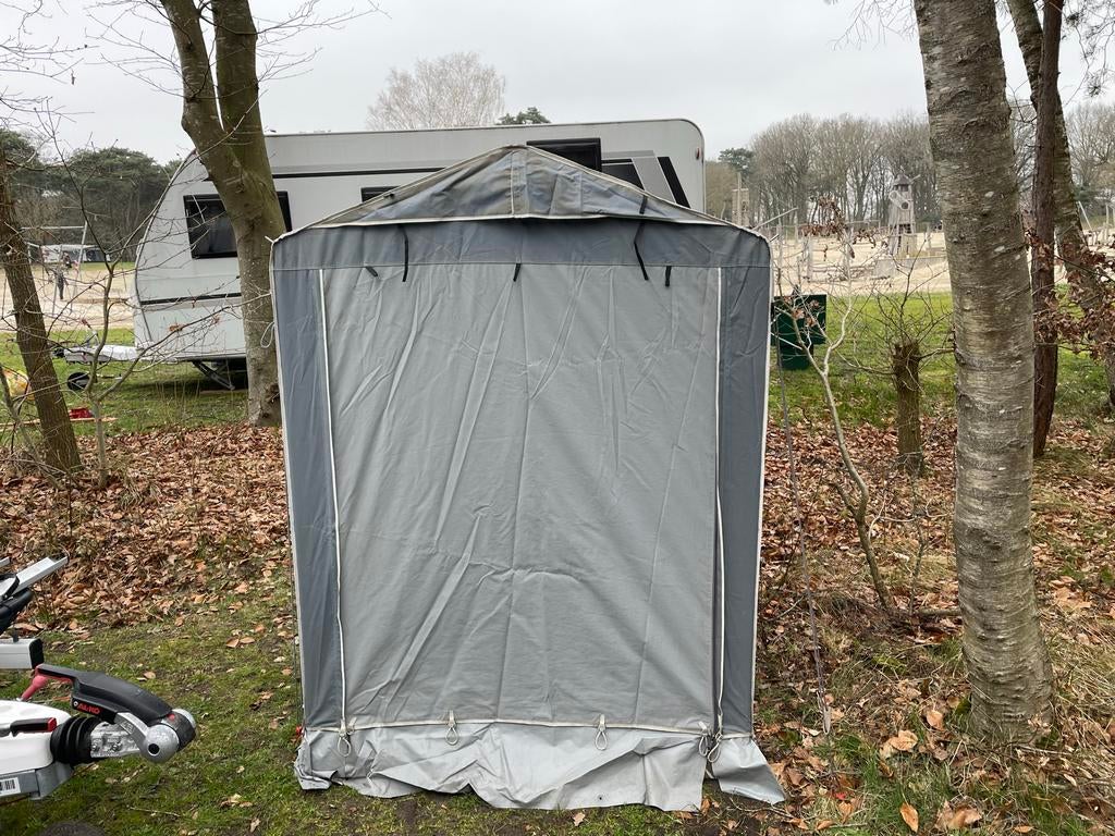 Isabella schuurtent met houten vloer, Caravans en Kamperen, Tenten, Ophalen, Gebruikt