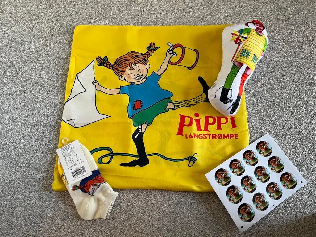 Pippi Langkous cadeaupakket, uniek!, Verzamelen, Ophalen of Verzenden, Nieuw, Overige typen