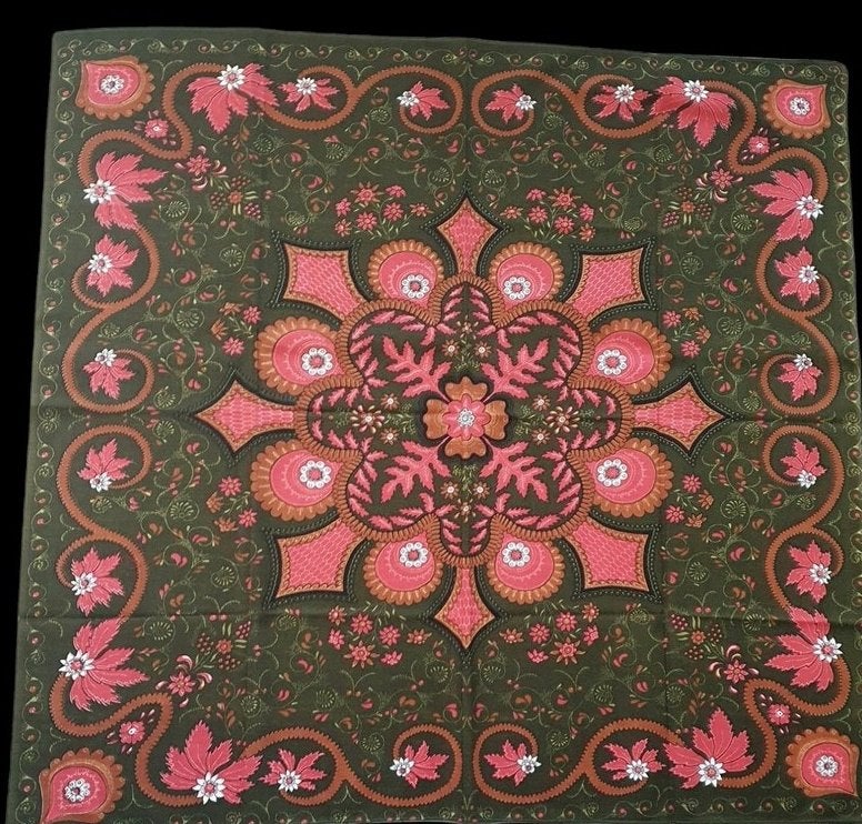 Vlisco tafelkleed kleedje tafelkleedje stof stoffen batik, Ophalen of Verzenden, Rechthoek