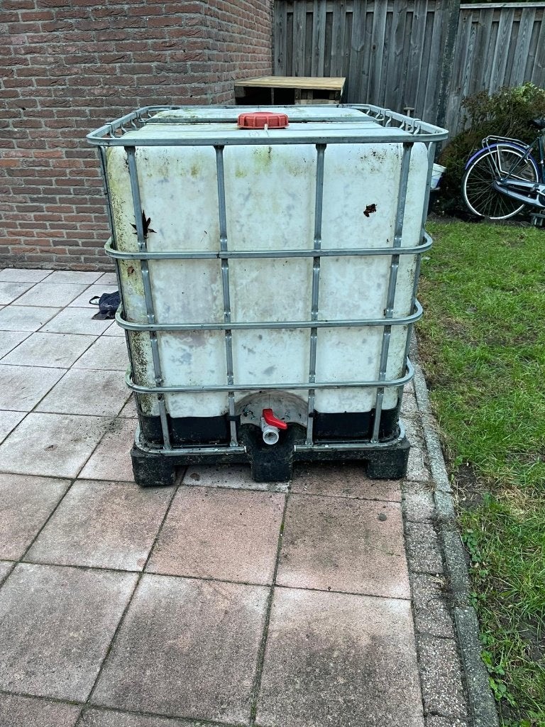 IBC TANK (Regenopvang), 150 liter of meer, Ophalen, Gebruikt, Kunststof