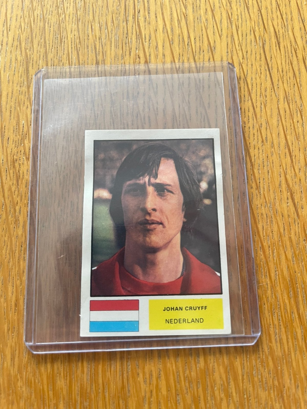 Johan Cruijff 1974 vanderhout WK Nederlands elftal, Ophalen of Verzenden, Zo goed als nieuw, Plaatje